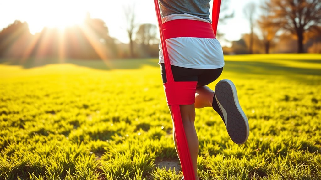 select appropriate resistance bands