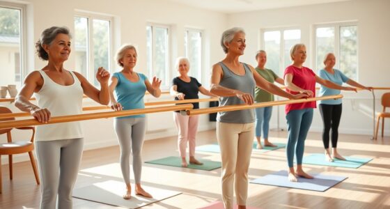 senior friendly barre exercises