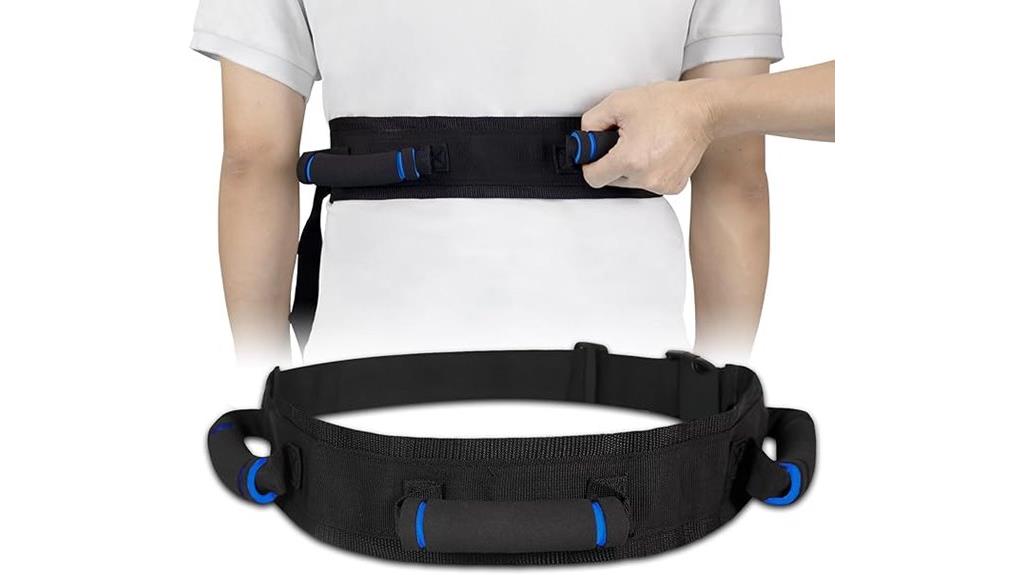 senior gait belt handles