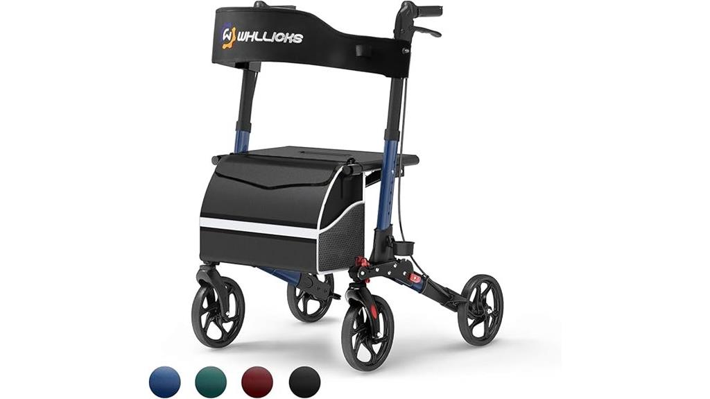 senior walker with seat