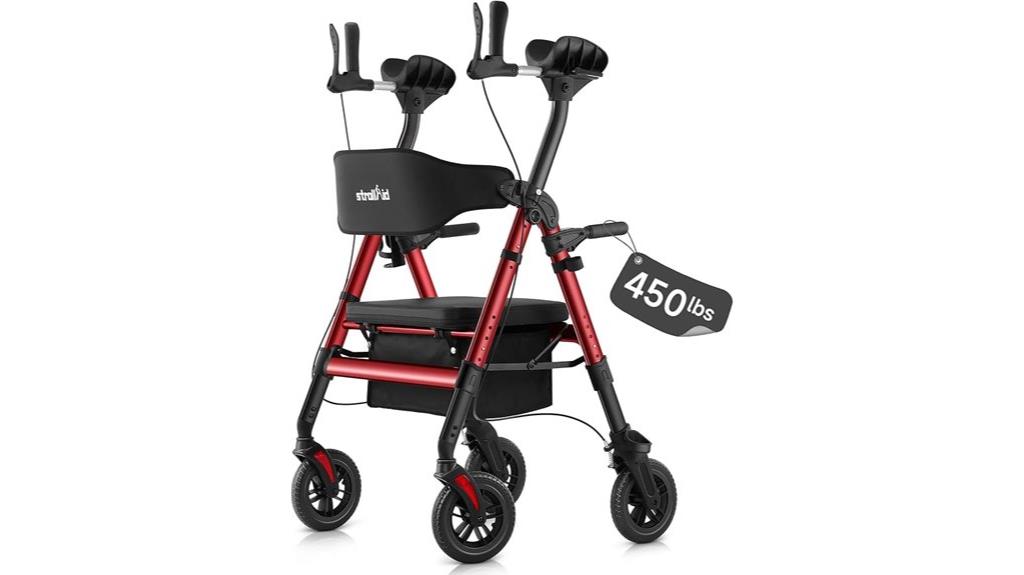 senior walking aid with padding