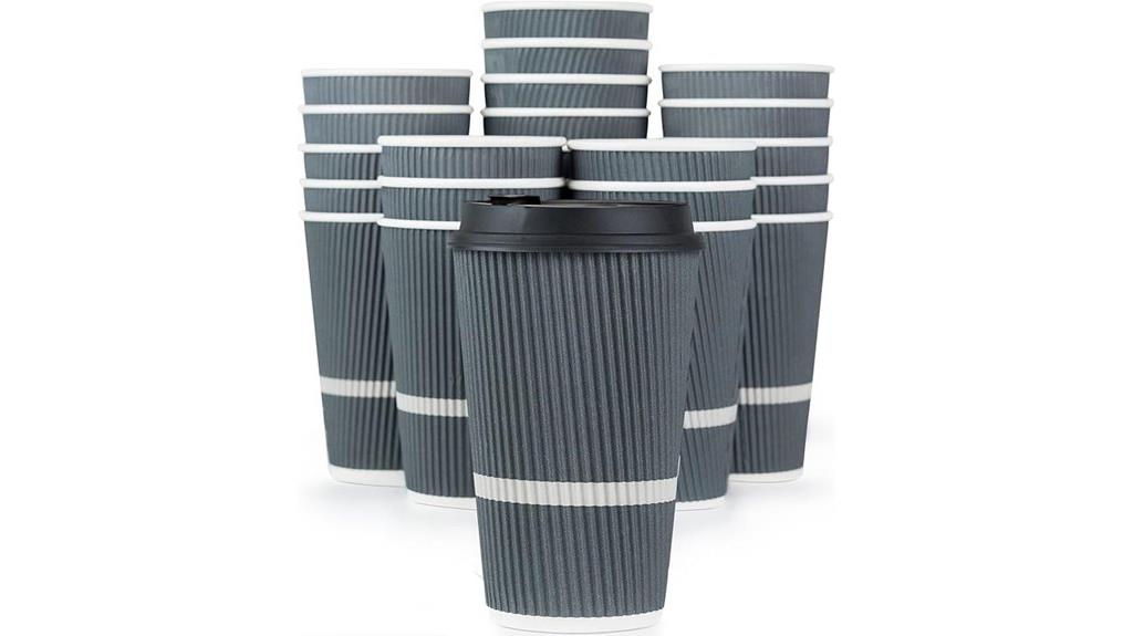 seventy insulated ripple cups