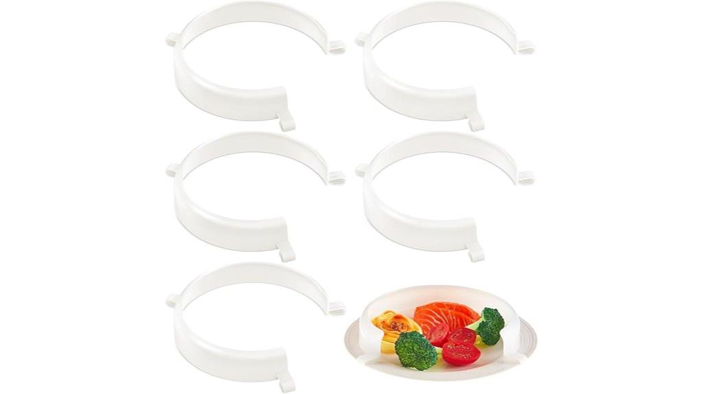 six piece spill proof plates