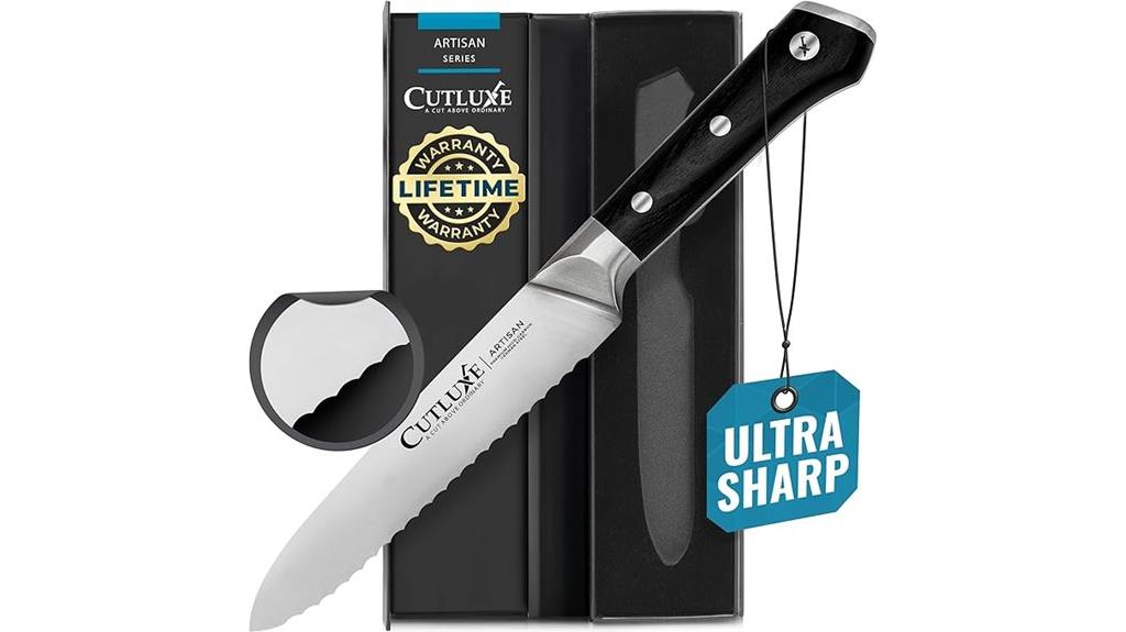 small red kitchen knife