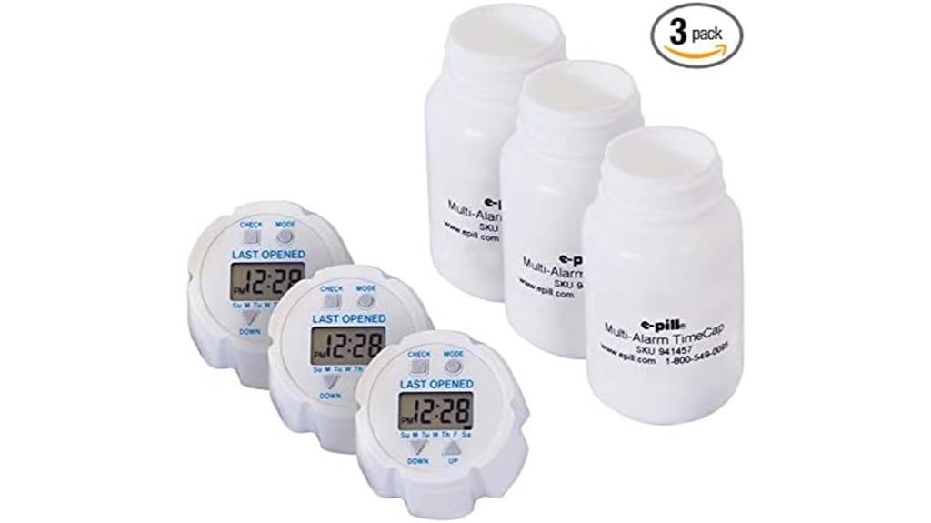smart pill bottle alarm