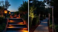 solar versus wired lighting