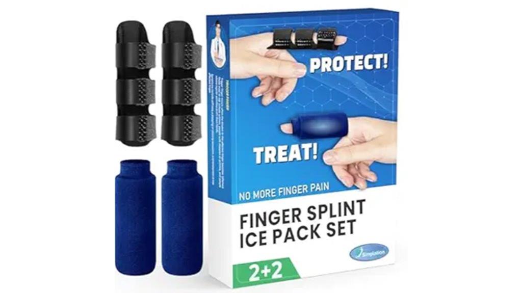 splint and ice therapy set