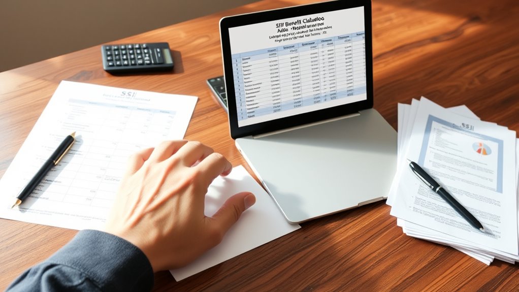 ssi benefit calculation process