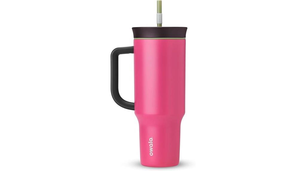 stainless spill resistant travel tumbler