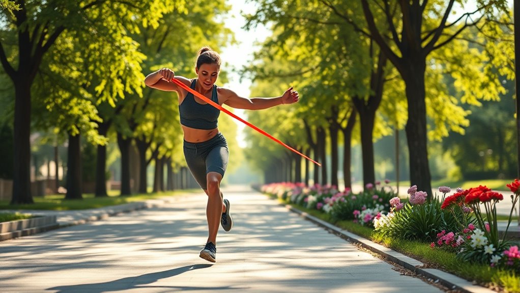 stretch before walking