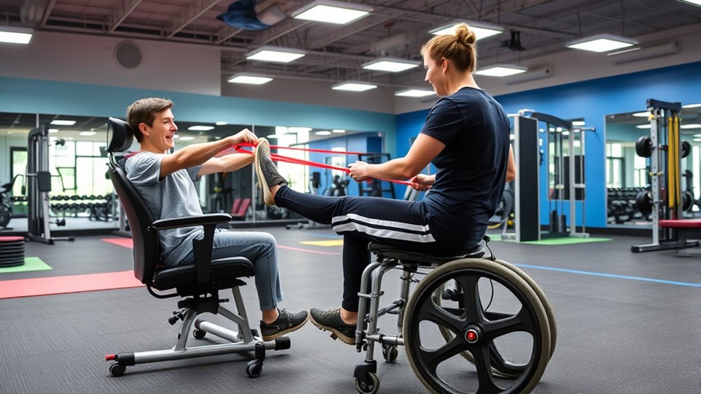 structured seated exercise circuit