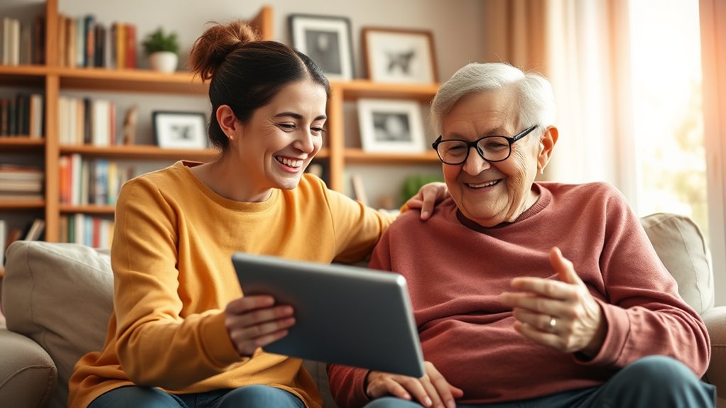 support seniors digital storytelling