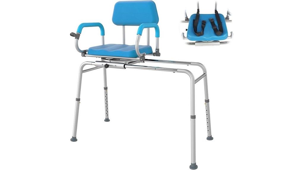 swivel seat shower chair