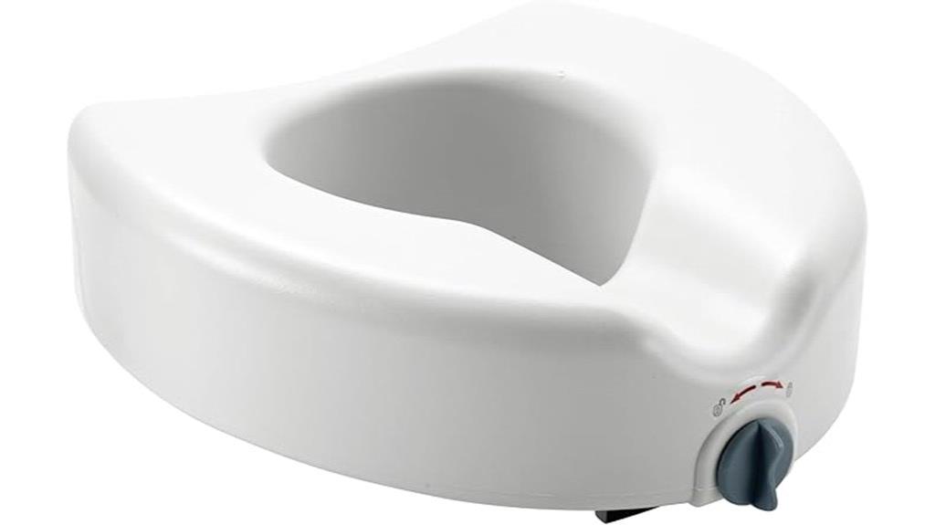 toilet seat with lock