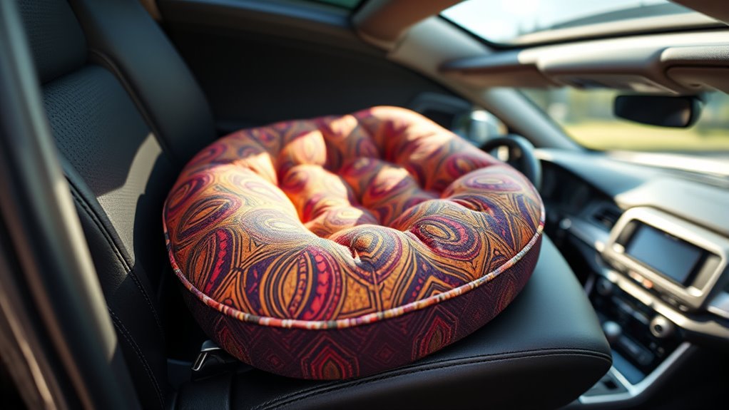 top car swivel seat cushions