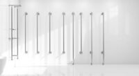top floor to ceiling grab bars