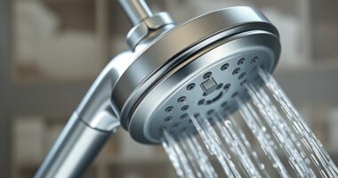 top handheld shower switches