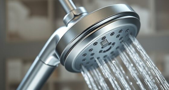 top handheld shower switches