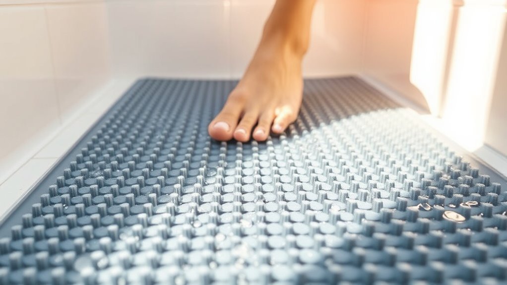 top shower foot scrubber mats
