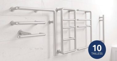 top stainless steel safety bars