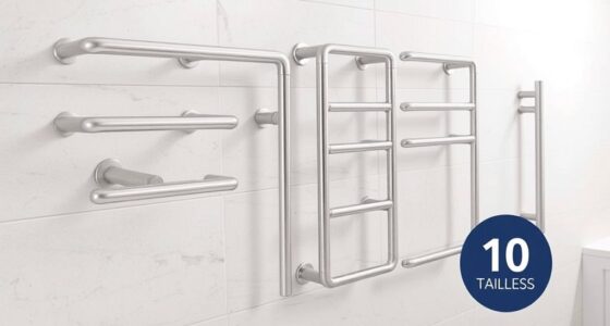top stainless steel safety bars