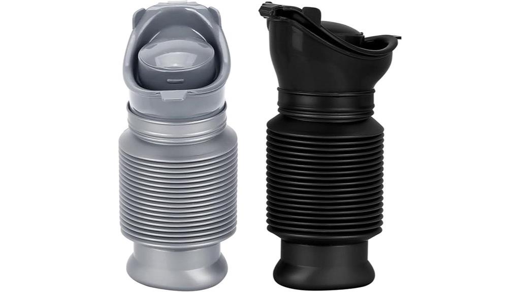 twin portable travel urinals