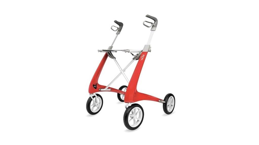 ultralight walker with organizer