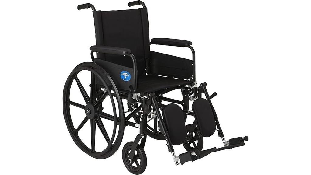 ultralight wheelchair with flipback