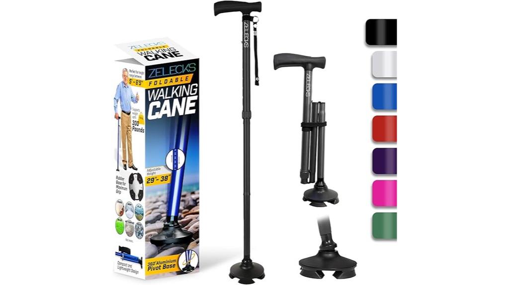 unisex walking cane option