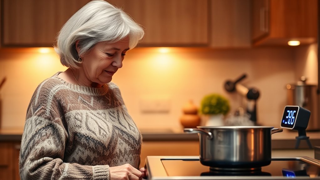 use timers to prevent overcooking
