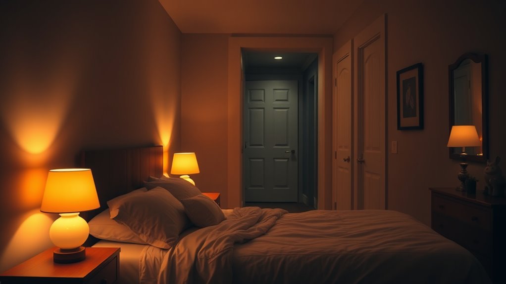 use warm soft lighting