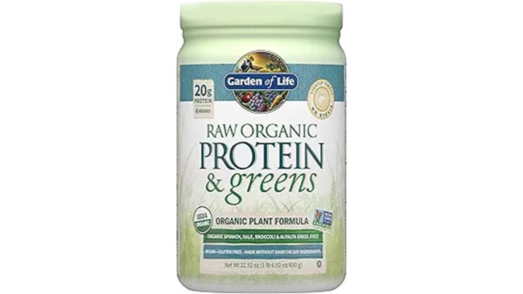 vegan organic protein powder