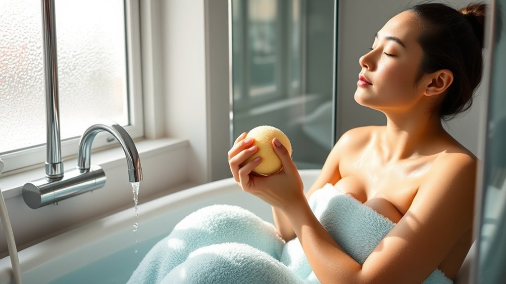 water saving gentle cleansing