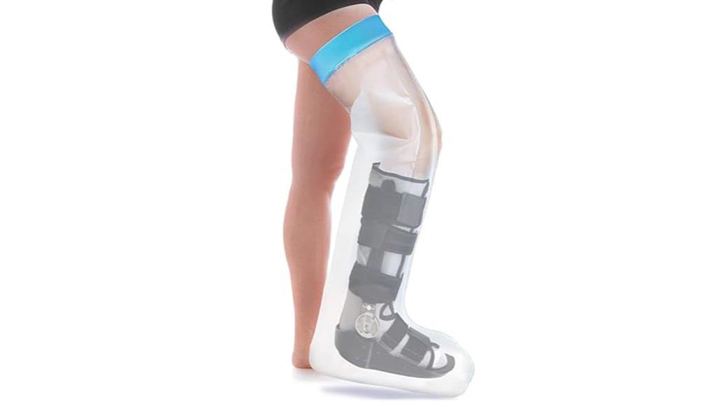 waterproof shower leg cover