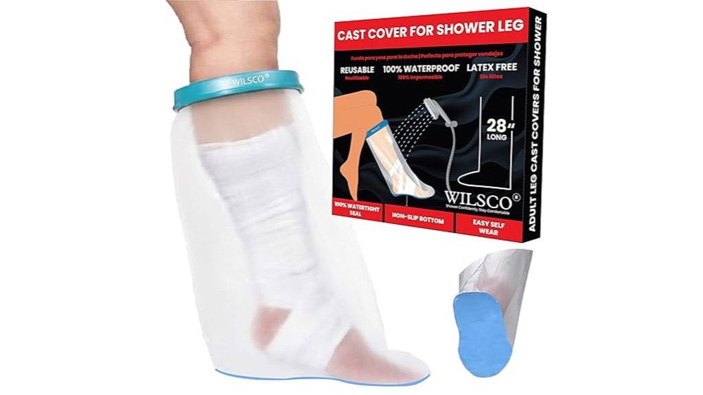 waterproof shower leg covers