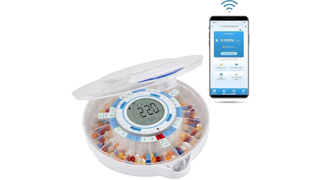 wifi enabled 28 day pill organizer