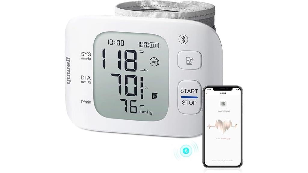wireless bluetooth blood pressure monitor