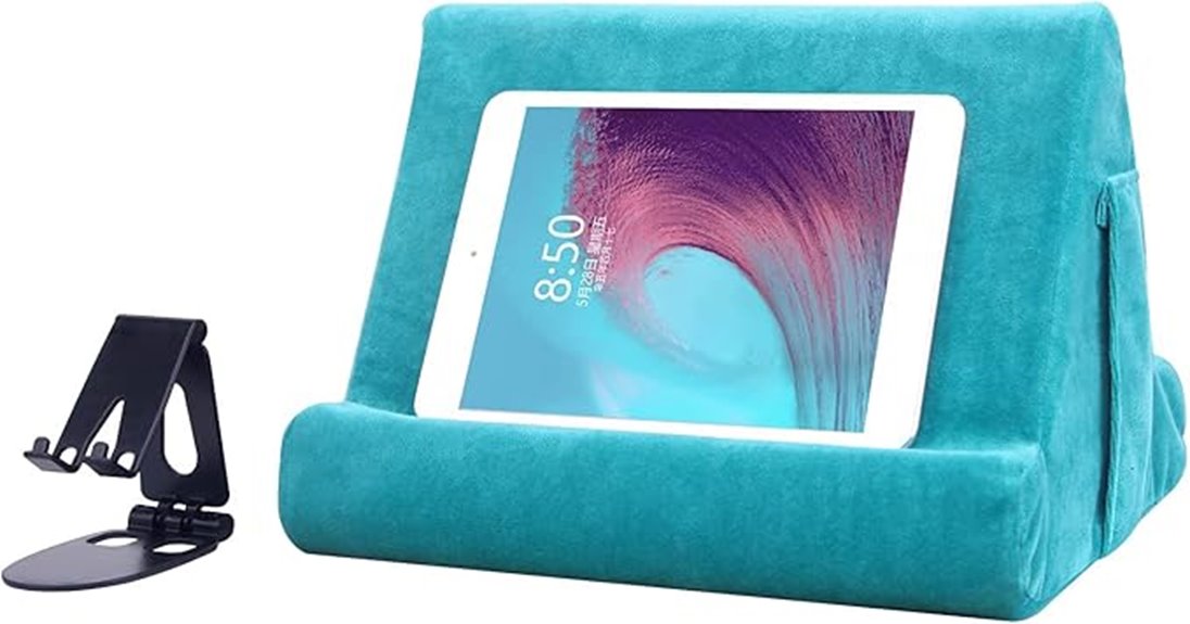 adjustable cushioned tablet holder