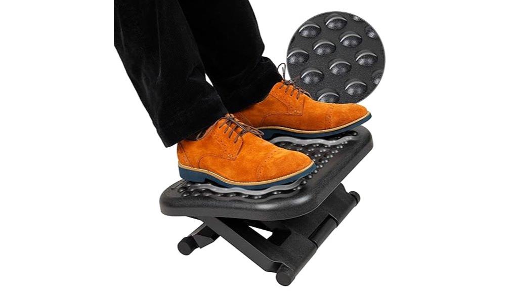 adjustable ergonomic office footrest