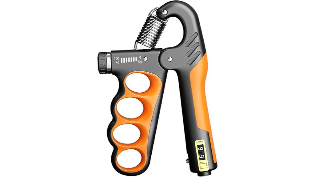 adjustable resistance grip trainer