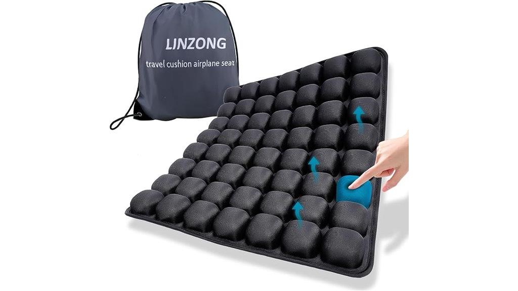 airplane travel seat cushion