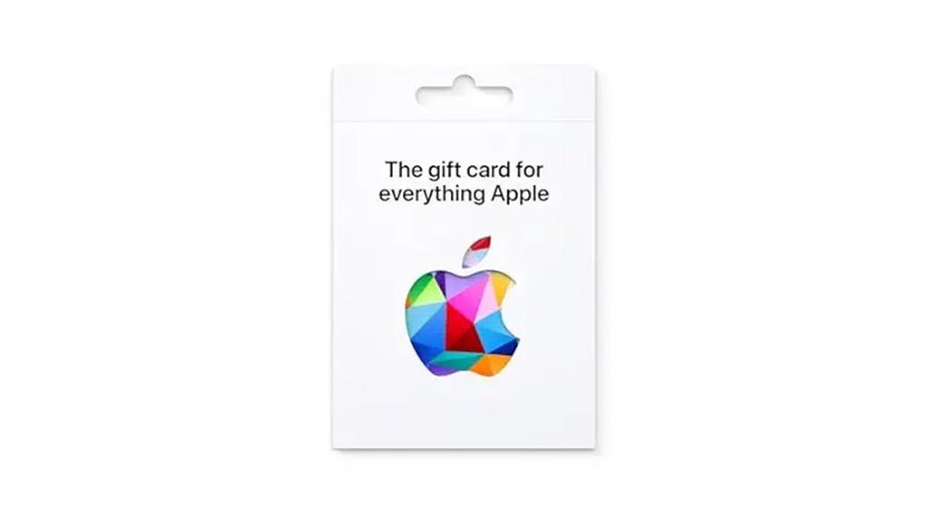 apple gift card details