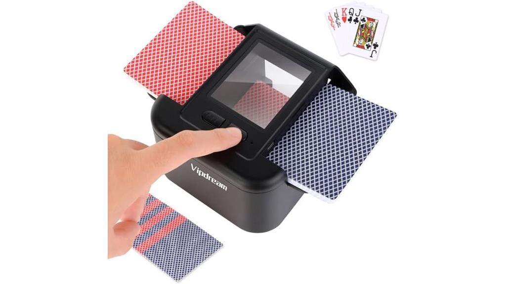 automatic deck shuffler