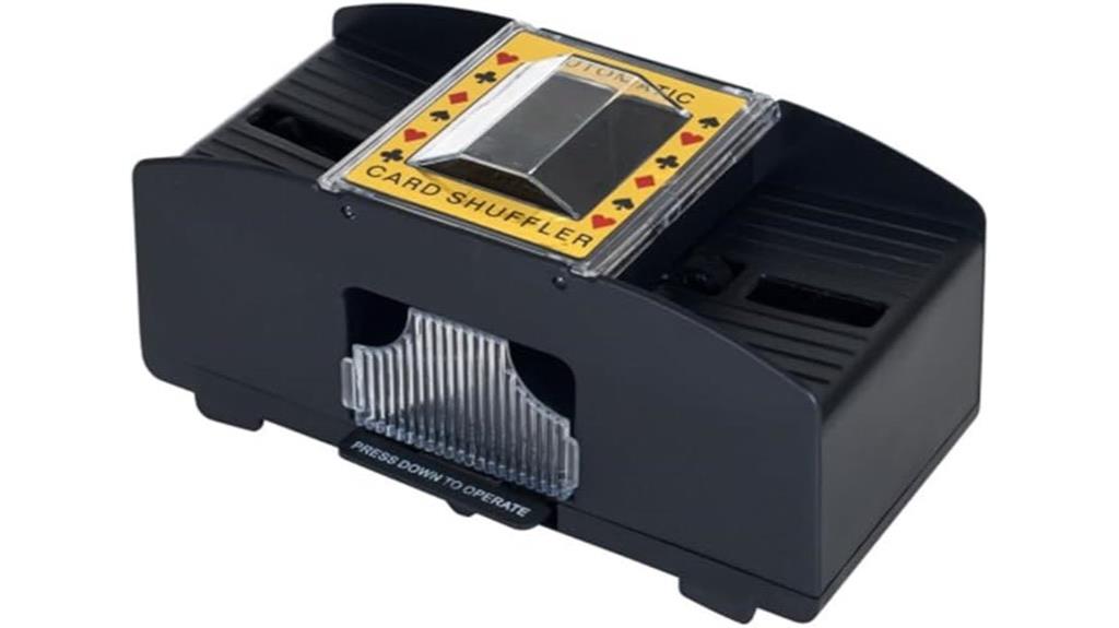 automatic poker card shuffler