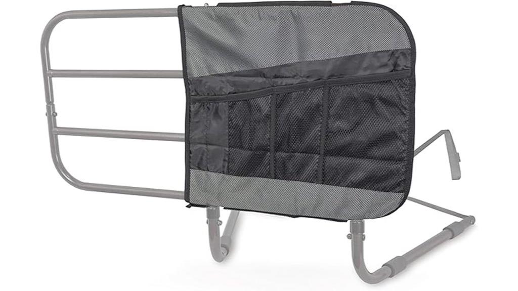 bed rail organizer pouch