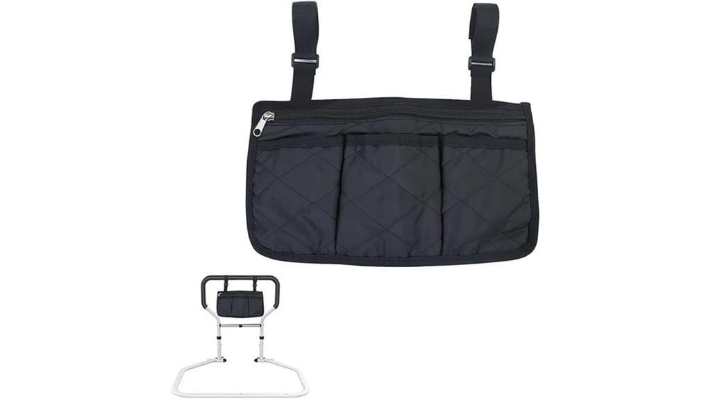 bed support organizer with cup