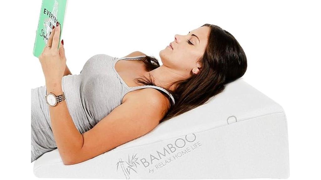 bed wedge pillow for reflux