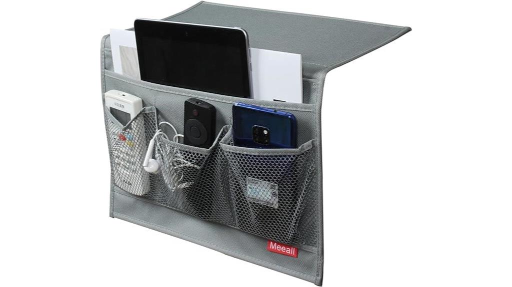 bedside pocket storage organizer