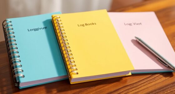 best spiral caregiver log books