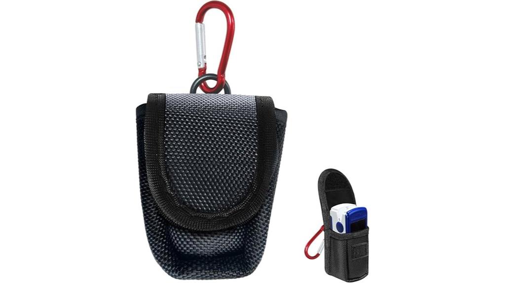 black nylon carrying case